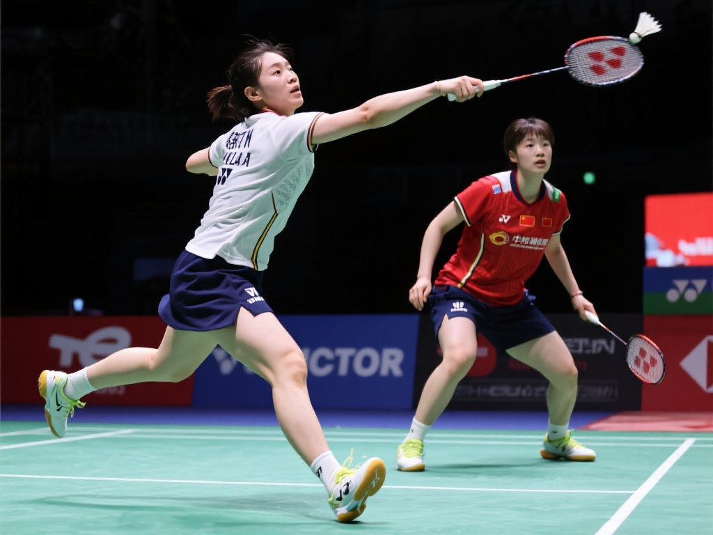 王祉怡完胜韩悦 晋级印尼公开赛决赛之巅 比赛中,王祉怡在攻防转换之间表现尤为突出